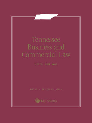 cover image of Tennessee Business and Commercial Law